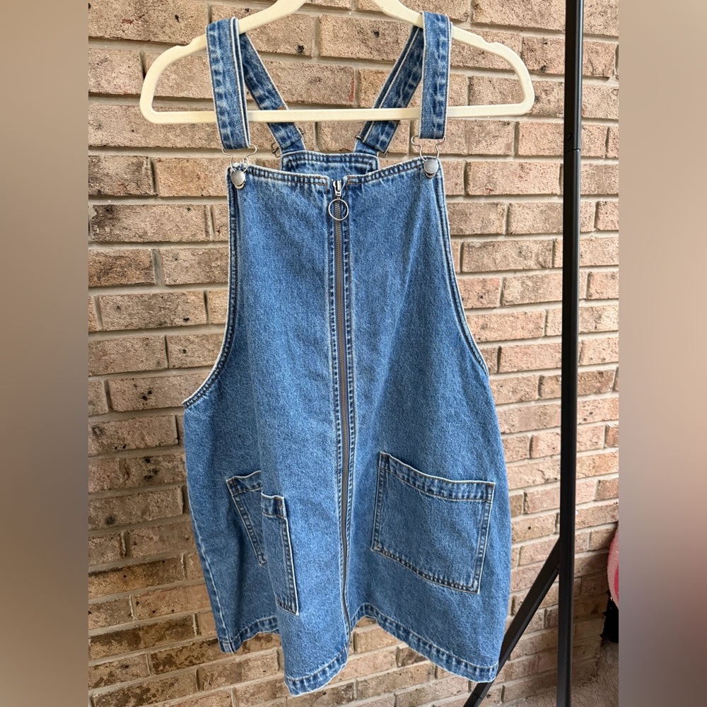 Wild Fable Denim Blue Mini Dress with Pockets
